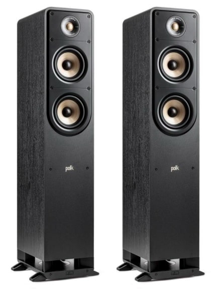 Polk Audio ES55 kolumny podłogowe black front